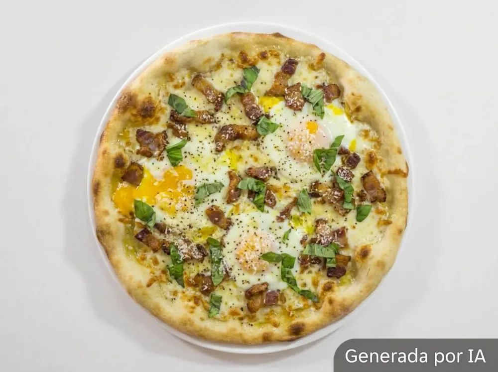 Pizza Carbonara