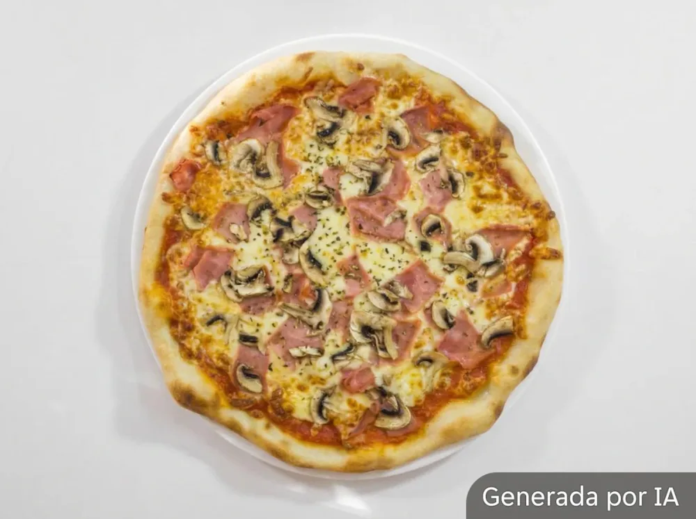 Pizza Prosciutto Funghi