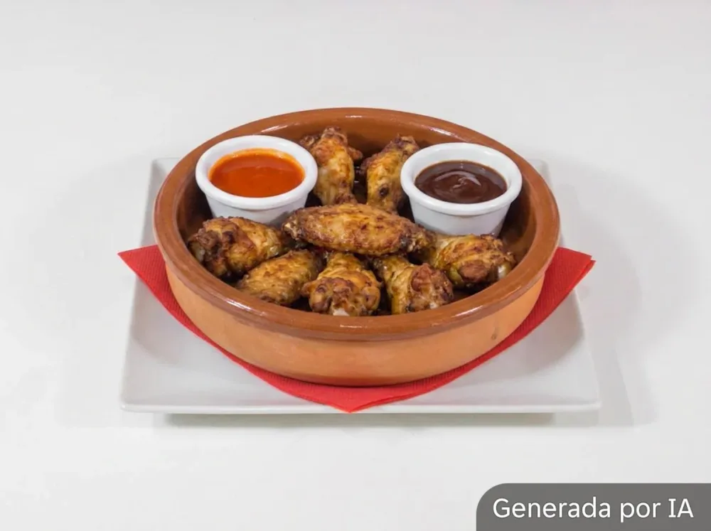 "Alitas de Pollo, 8 Unidades"
